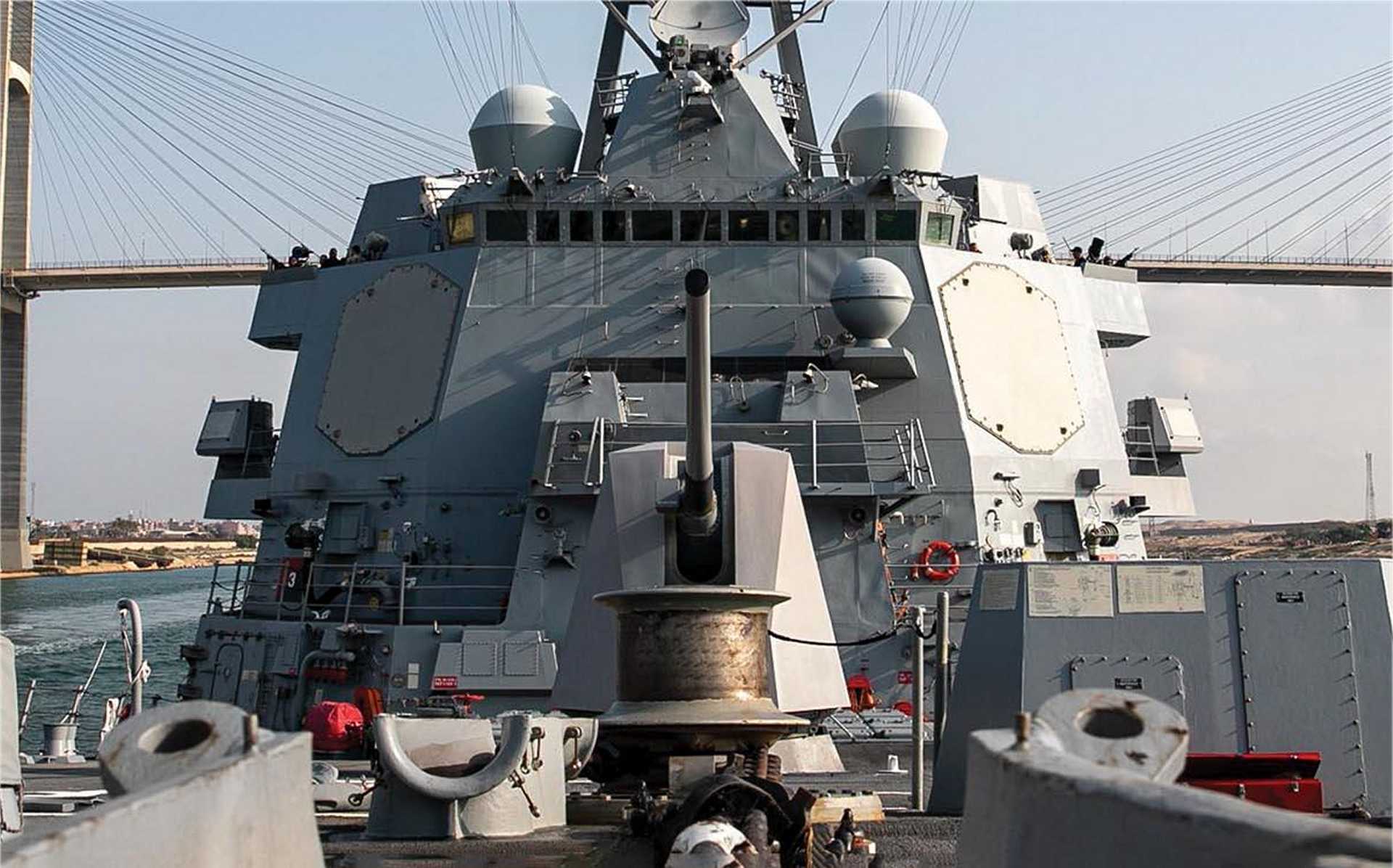 The U.S. Navy's AN/SLQ-32(V)6 SEWIP Block 2 electronic-warfare system strengthens the ability of American warships to detect and identify hostile radar emissions associated with anti-ship missile threats. Lockheed Martin has received a nearly $209 million contract modification to continue production of the system through September 2029. (Picture source: U.S. Navy)