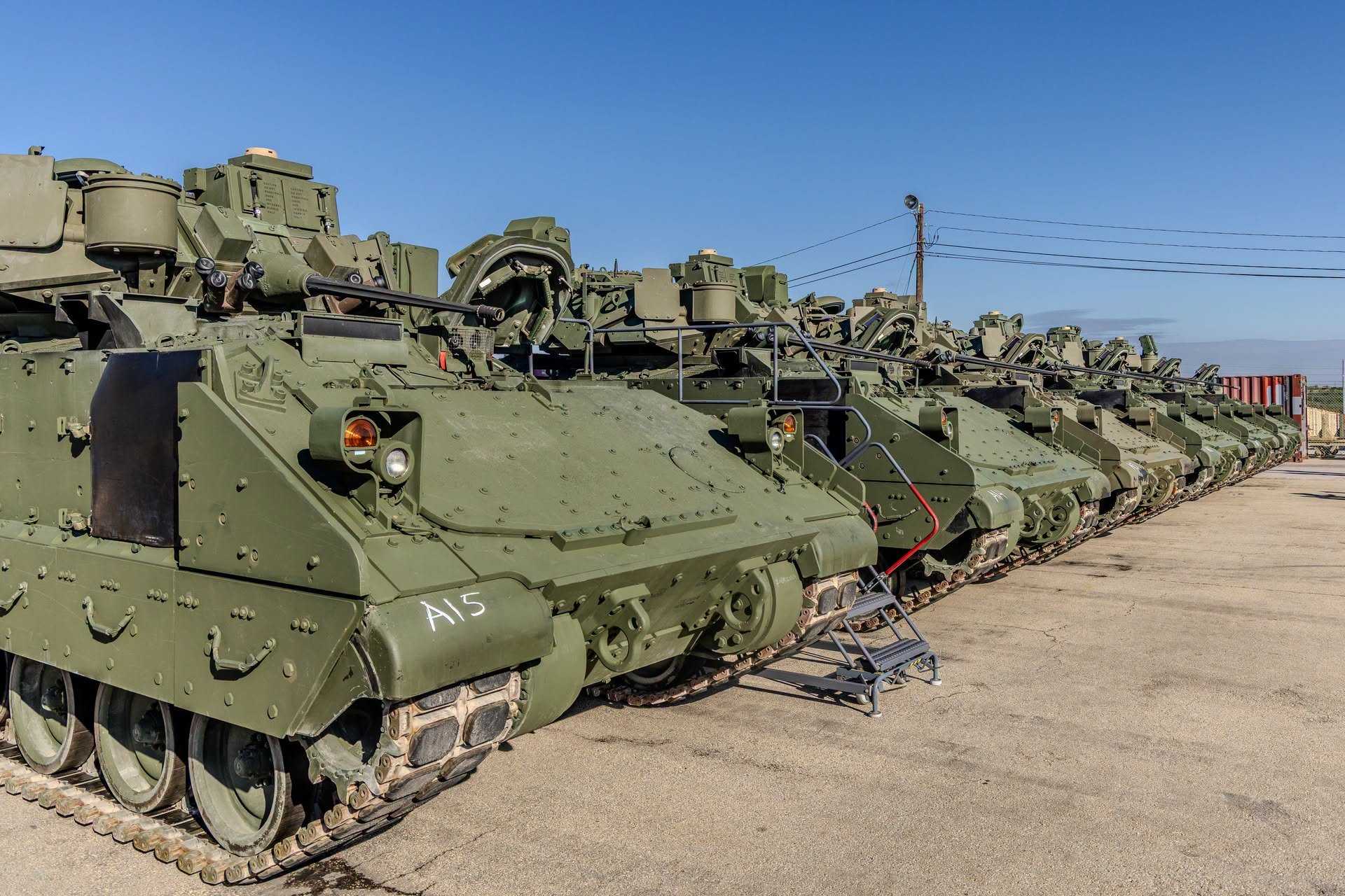 The Iron Fist APS changes the Bradley's protection model by attempting to destroy an anti-tank missile or an FPV drone before it reaches the vehicle, rather than relying entirely on passive or reactive armor after impact. (Picture source: 1st Cavalry Division)