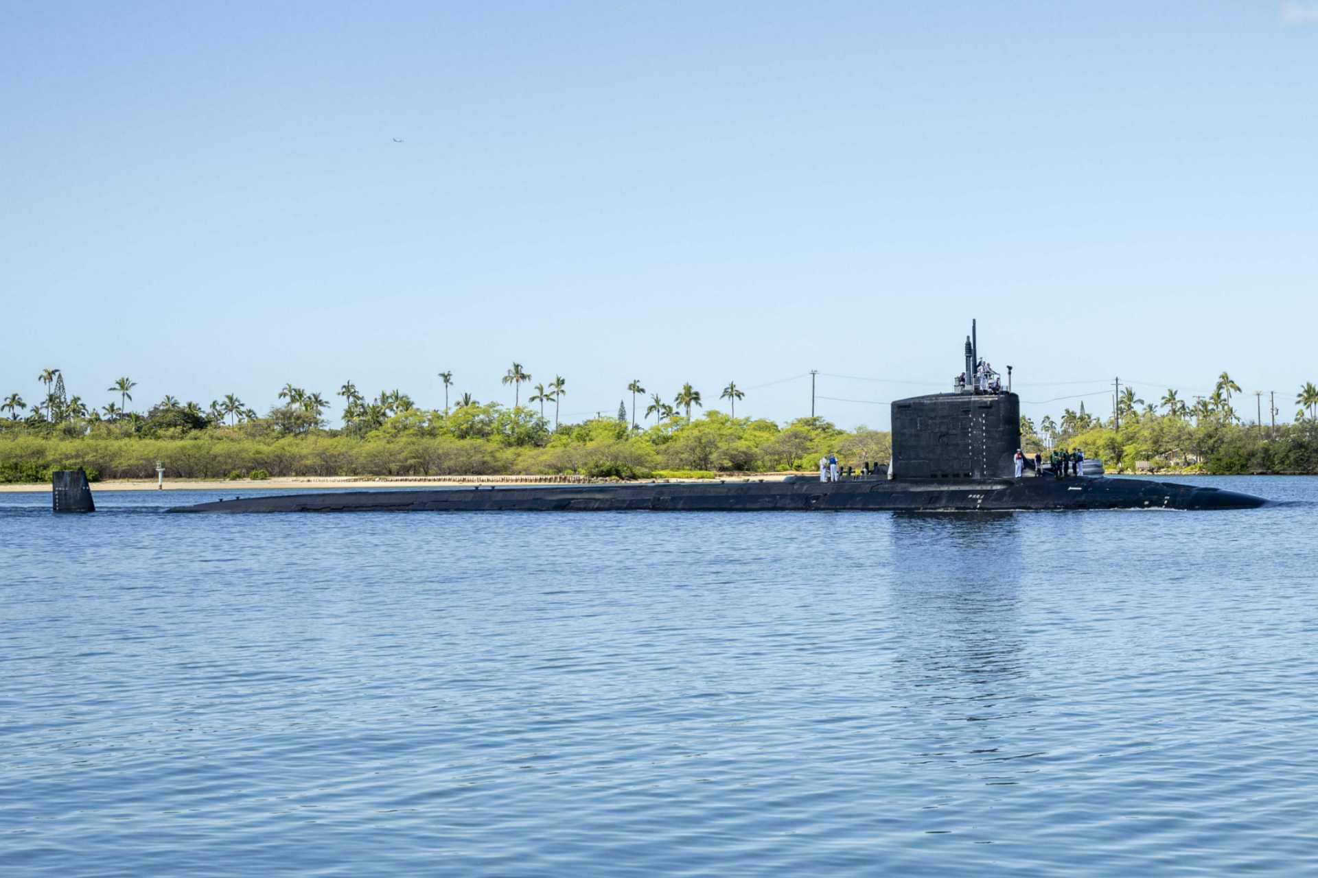 The U.S., the UK, and Australia designated the USS Colorado (SSN 788), a Virginia-class nuclear-powered attack submarine, as the first vessel to join AUKUS Submarine Rotational Force-West at HMAS Stirling in Australia in late 2027. (Picture source: US Navy)
