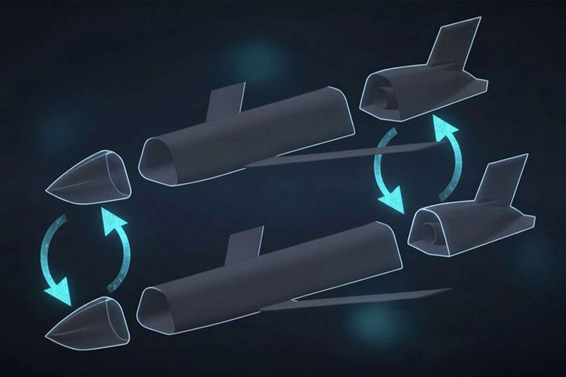 Lockheed Martin unveiled the AGM-158 FLEX Airframe, a modular architecture designed to expand the JASSM and LRASM family with adaptable long-range strike configurations across multiple launch domains (Picture Source: Lockheed Martin)