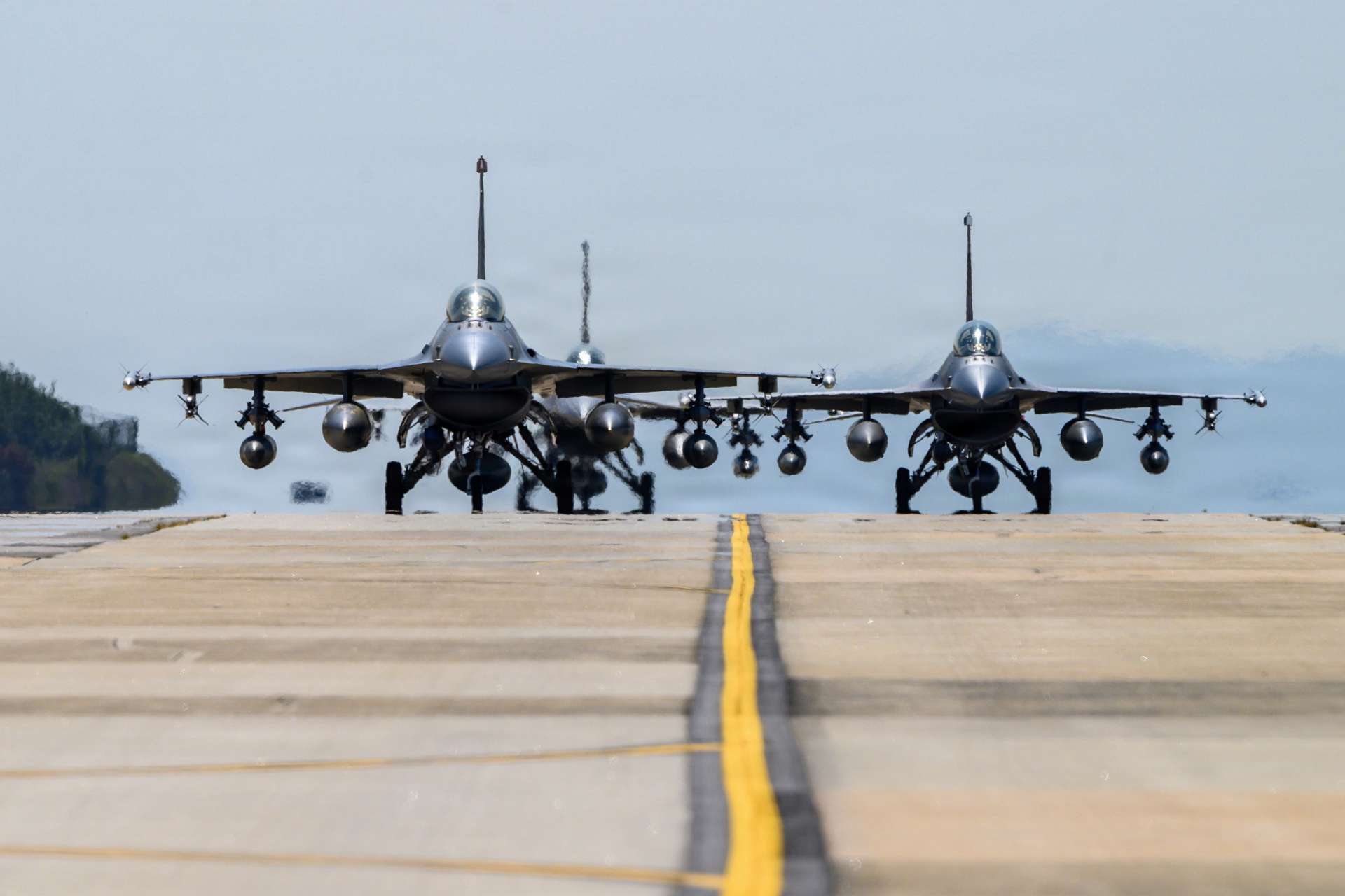 The U.S. Air Force is returning F-16 Fighting Falcons from Osan to Kunsan Air Base, restoring distributed combat airpower and strengthening readiness across South Korea (Picture Source: U.S. Air Force)