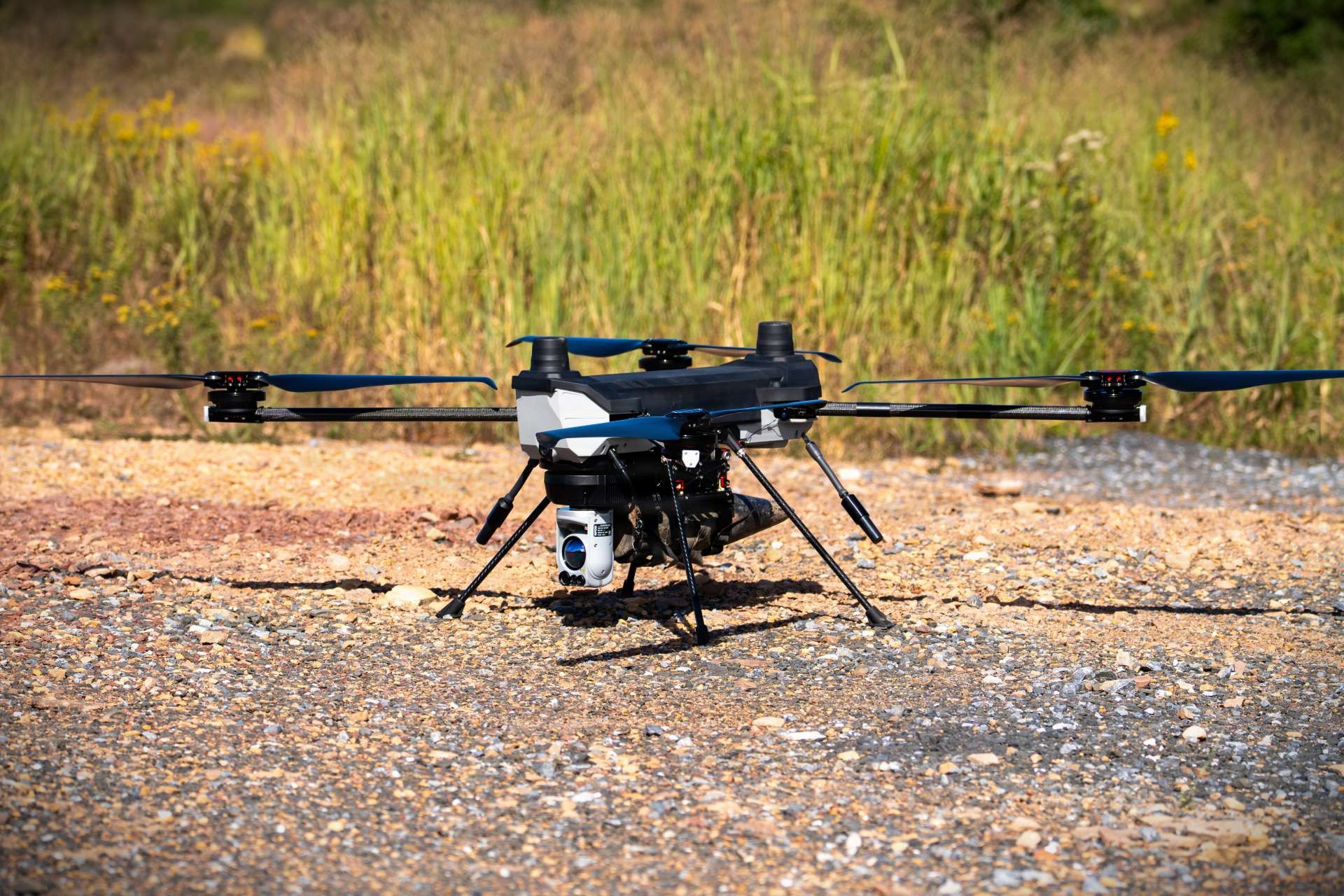 The U.S. Army tested the PDW C100X drone at Fort Indiantown Gap with thermal systems and inert training munitions to evaluate its potential for replicating modern battlefield threats during troop training (Picture Source: U.S. National Guard)