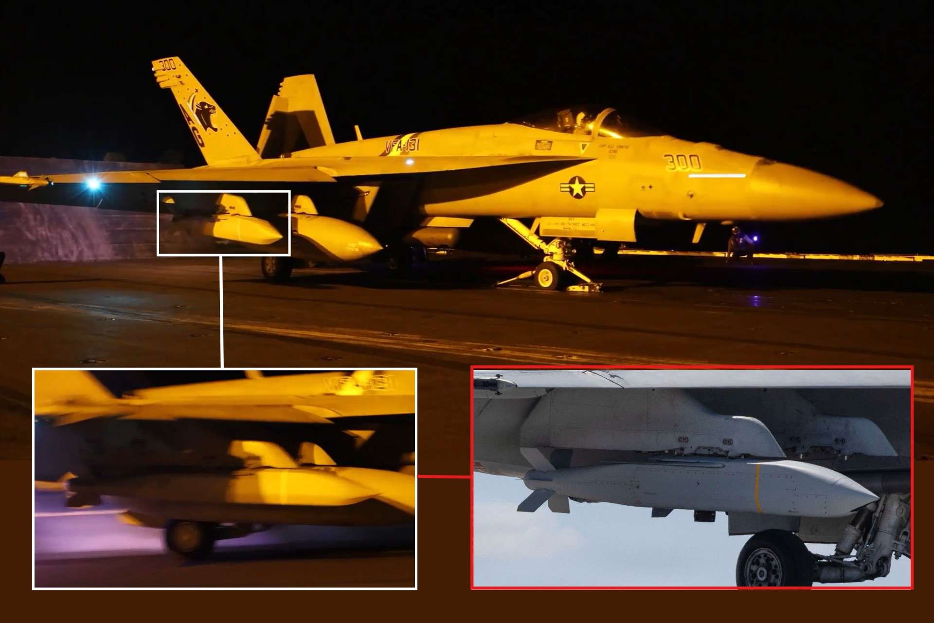 CENTCOM’s September 1 strikes on IRGC air-defense and maritime targets in Iran were accompanied by footage appearing to show a U.S. Navy F/A-18E Super Hornet carrying an AGM-154C-1 JSOW, offering a rare glimpse at the precision weapons supporting ongoing operations (Picture Source: U.S. CENTCOM / U.S. Navy / Edited by Army Recognition Group)