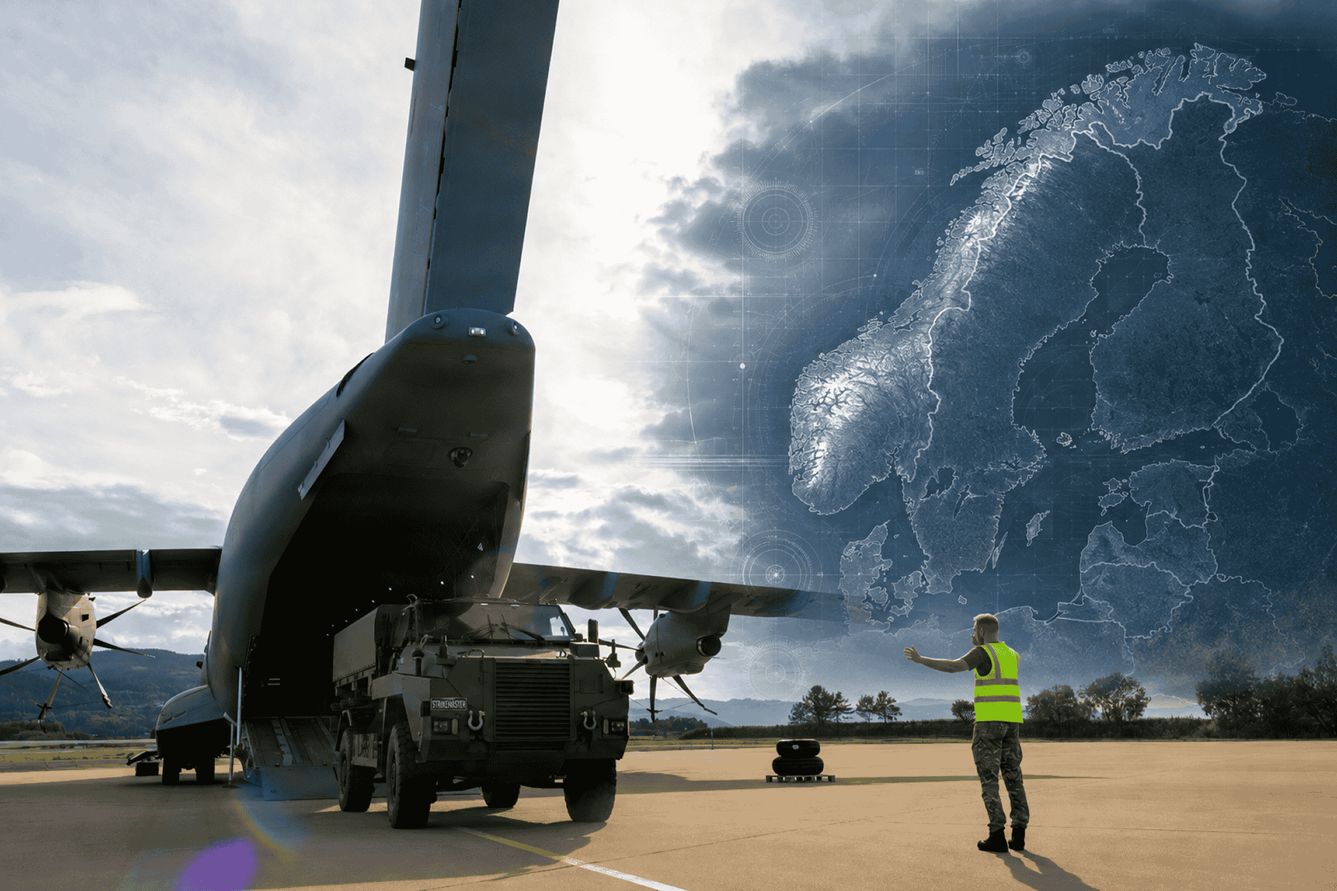 Atlantic City 26 is testing how NATO allies can rapidly airlift and reposition land-based maritime strike systems across the High North to strengthen distributed sea denial and expeditionary combat power (Picture Source: U.S. Marines / Thales / Britannica / Edited By Army Recognition Group)
