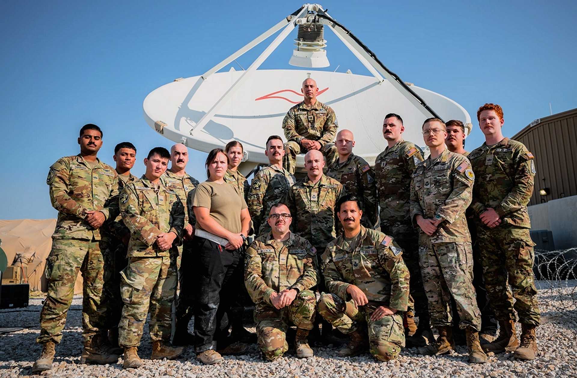 U.S. Space Force Guardians assigned to the 42nd Electromagnetic Warfare Combat Detachment operate in the U.S. Central Command area of responsibility. The Space Force has not identified the weapon system employed by the detachment during Operation Epic Fury. (U.S. Air Force photo)