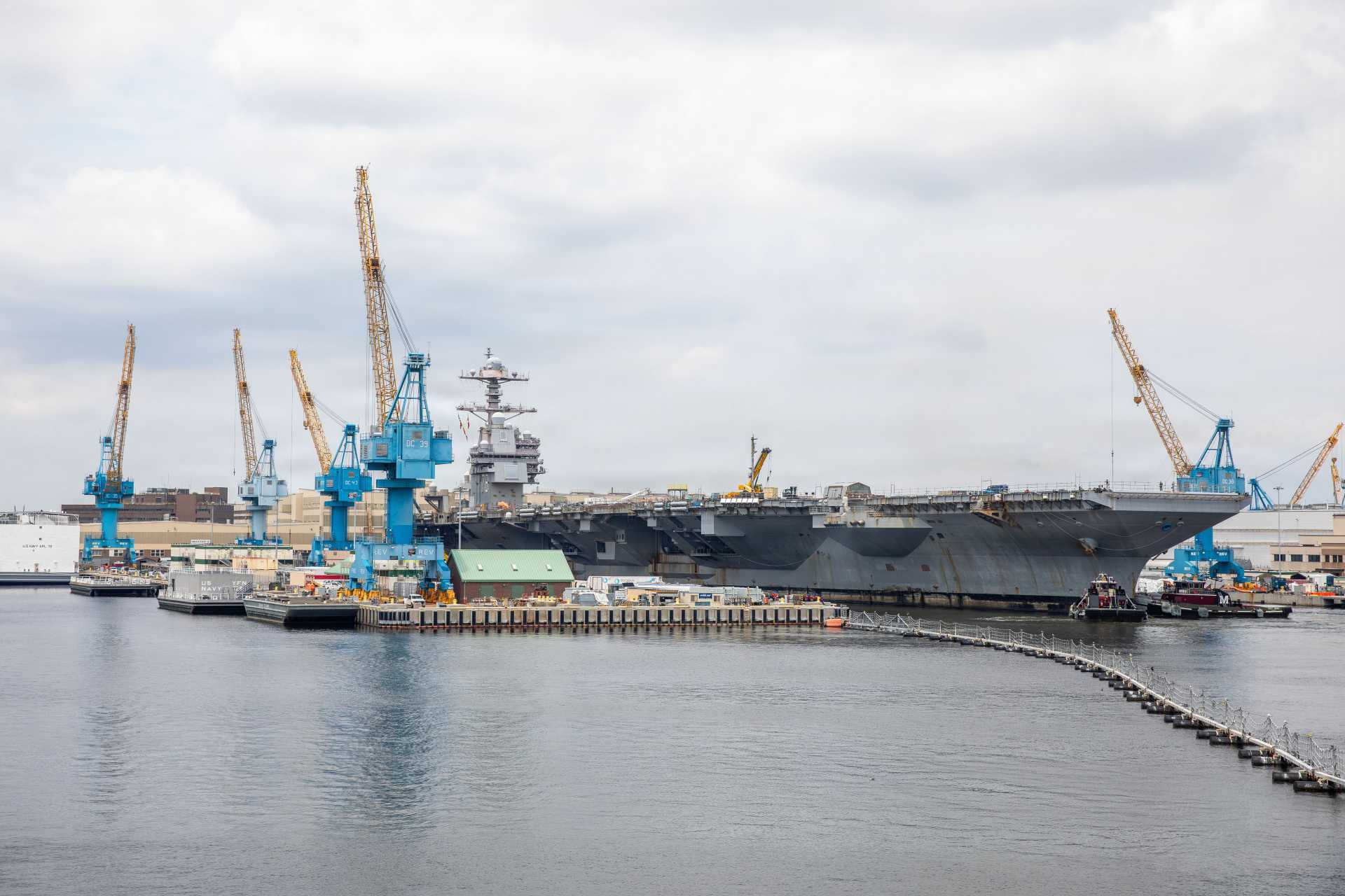The current construction planning for the USS William J. Clinton (CVN-82) involves long-lead material procurement, starting in 2026, followed by a planned keel laying in 2027, launch in 2032, and commissioning by 2036. (Picture source: US Navy)