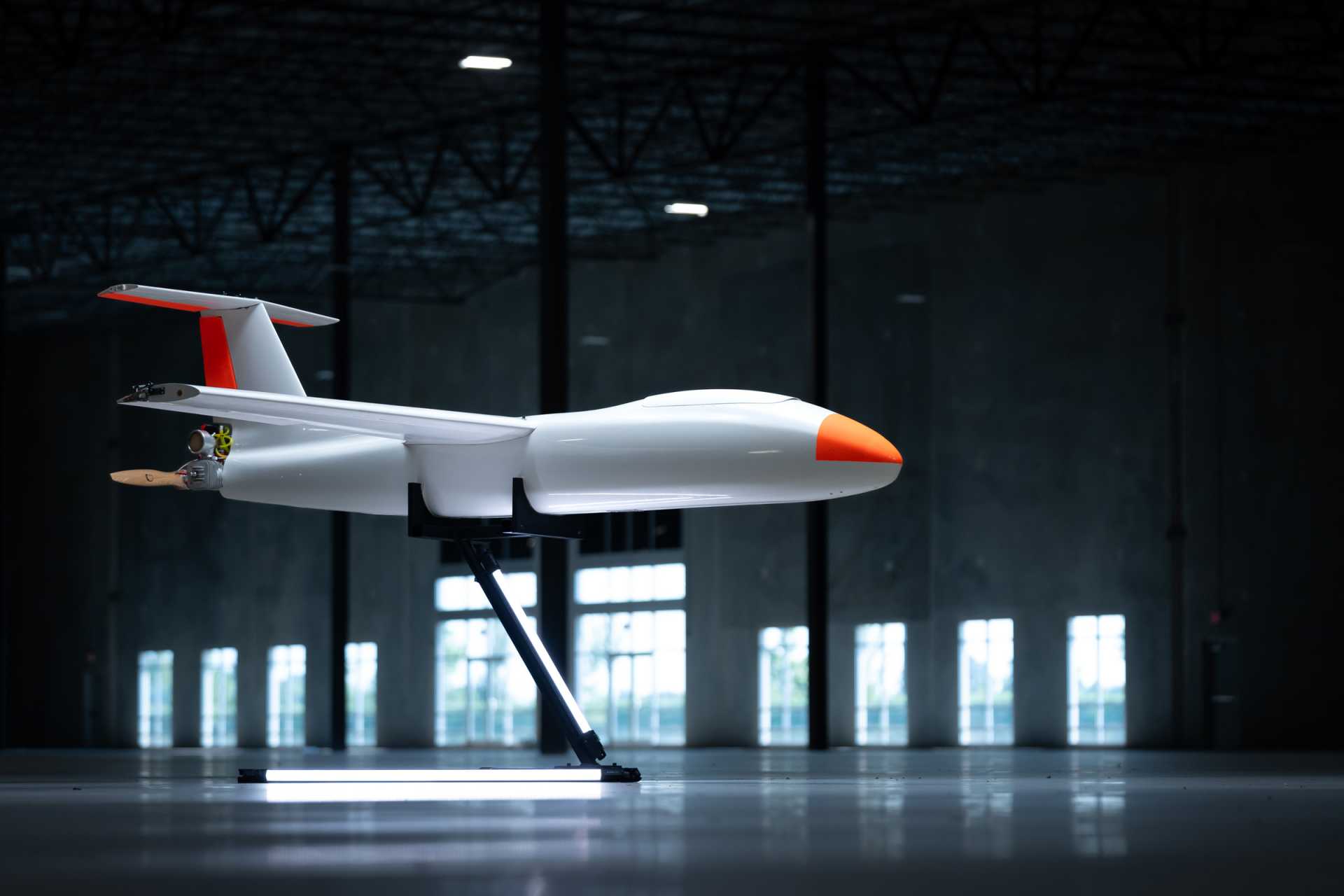 The reusable MQM-170C target drone will provide the CSG-4 with a cost-effective, long-endurance UAV to realistically simulate airborne threats, support complex naval training exercises, and measure accurate data for performance reviews. (Picture source: Griffon Aerospace)