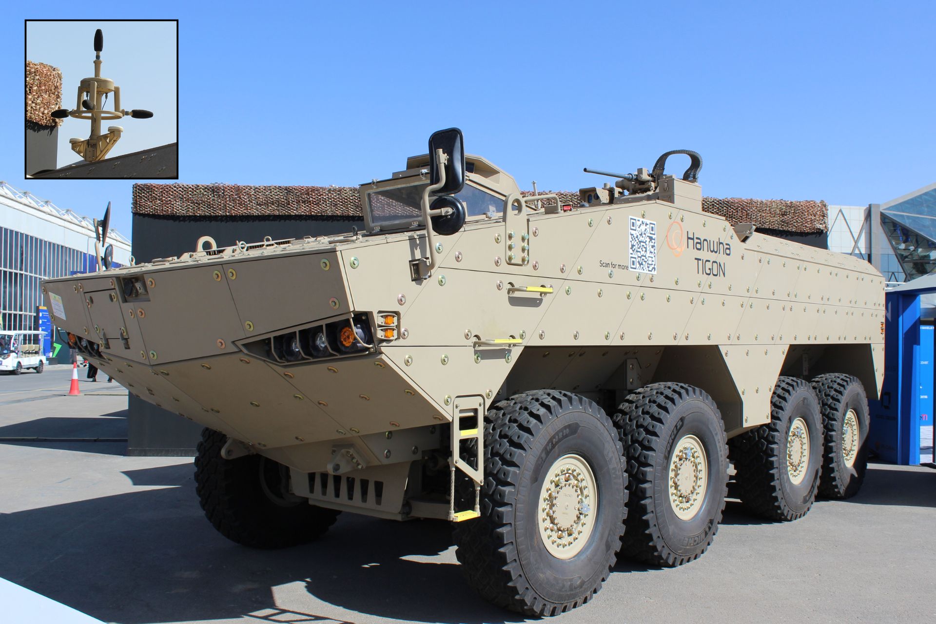 South Korea Positions Tigon 8x8 as Multi-Mission Platform With Acoustic Gunshot Detection