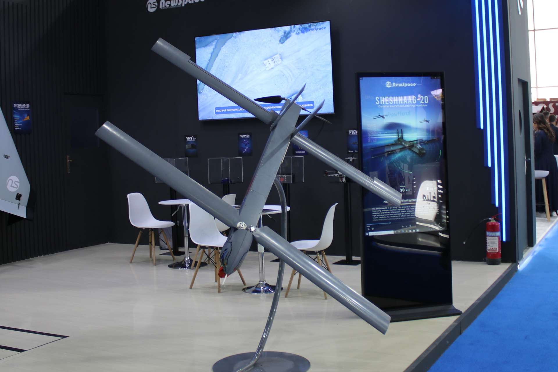 India Unveils SHESHNAAG-20 Canister-Launched Loitering Munition at World Defence Show 2026