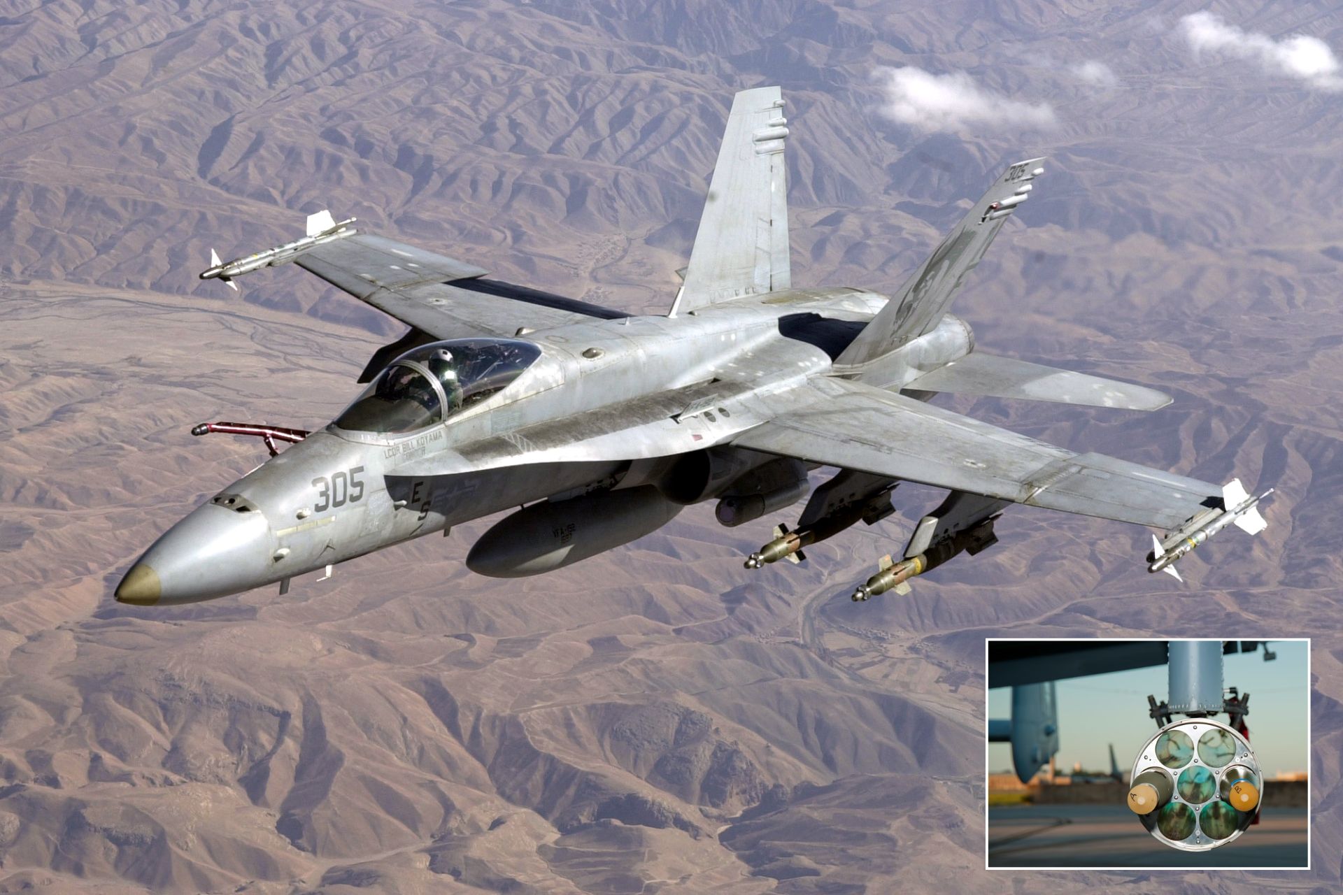 U.S. Marine Corps Upgrades FA-18C/D Hornet Aircraft with APKWS II to Counter Drones