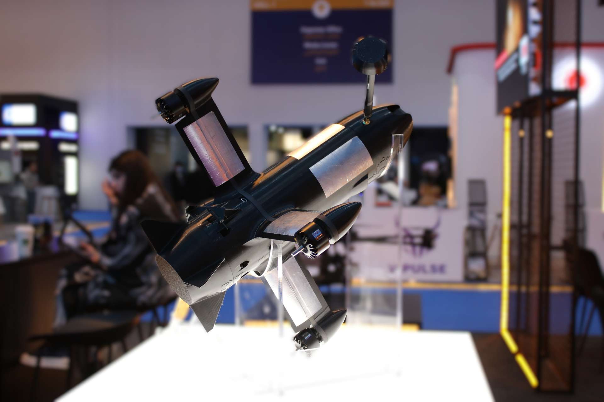 Ukraine’s Skyfall Unveils P1-SUN Interceptor Drone to Hunt Shahed Threats at World Defense Show 2026