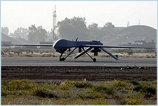 MQ-1 Predator UAV Drone Unmanned Aerial Vehicle technical data sheet specifications intelligence description information identification pictures photos images video United States American US USAF Air Force defence industry military technology 
