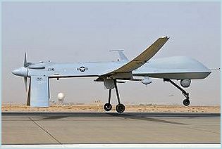 MQ-1 Predator UAV Drone Unmanned Aerial Vehicle technical data sheet specifications intelligence description information identification pictures photos images video United States American US USAF Air Force defence industry military technology 