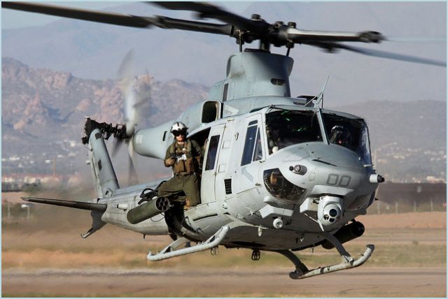 UH-1Y Bell medium range utility helicopter technical data sheet specifications intelligence description information identification pictures photos images video United States American US USAF Air Force aviation aerospace defence industry military technology