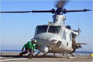 UH-1Y Bell medium range utility helicopter technical data sheet specifications intelligence description information identification pictures photos images video United States American US USAF Air Force aviation aerospace defence industry military technology