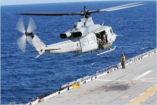 UH-1Y Bell medium range utility helicopter technical data sheet specifications intelligence description information identification pictures photos images video United States American US USAF Air Force aviation aerospace defence industry military technology