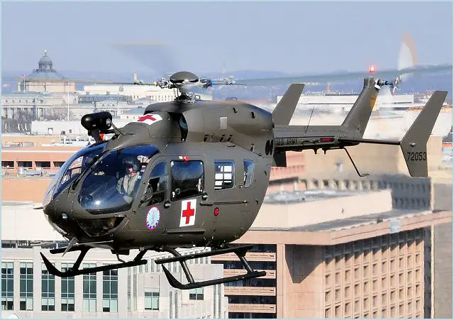 UH-72A Lakota light utility helicopter technical data sheet specifications intelligence description information identification pictures photos images video United States American US USAF Air Force aviation aerospace defence industry military technology 