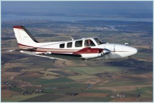 Baron G58 ISR reconnaissance aircraft technical data sheet specifications intelligence description information identification pictures photos images video US USAF United States American Air Force Beechcraft aviation aerospace defence industry military technology