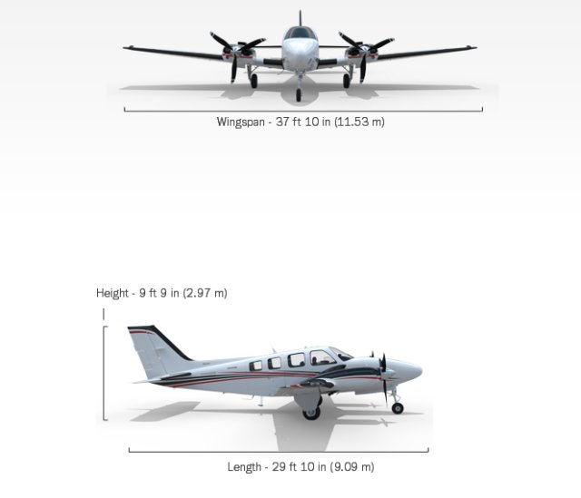 Baron G58 ISR reconnaissance aircraft technical data sheet specifications intelligence description information identification pictures photos images video US USAF United States American Air Force Beechcraft aviation aerospace defence industry military technology