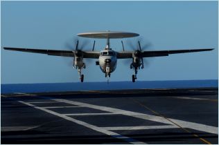 E-2C Hawkeye AEW Airborne Early Warning aircraft technical data sheet specifications intelligence description information identification pictures photos images video Northrop Grumman United States American US USAF Air Force aviation aerospace defence industry military technology