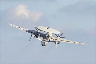 E-2C Hawkeye AEW Airborne Early Warning aircraft technical data sheet specifications intelligence description information identification pictures photos images video Northrop Grumman United States American US USAF Air Force aviation aerospace defence industry military technology