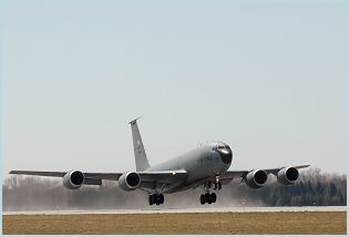 KC-135 Stratotanker aerial refueling aircraft data sheet specifications intelligence description information identification pictures photos images video United States American US USAF Air Force aviation aerospace defence industry military technology Boeing