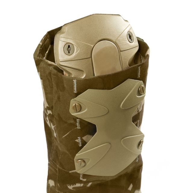 D3O, the British smart materials specialist, is unveiling at AUSA 2014, its TRUST (Trauma Reduction and Unrivalled Shock Technology) high performance internal knee pad system, which brings to the global defense sector industry-leading impact protection technology honed in the US team sports and oil and gas markets.