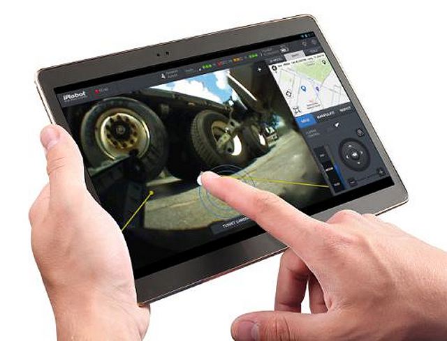 For the first time iRobot will demonstrate the uPoint MRC system, a universal control system for iRobot's line of defense and security robot in booth 639 at the AUSA 2014 Annual Meeting and Exposition, October 13-15 at the Walter E. Washington Convention Center, Washington, D.C.