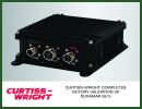 Curtiss-Wright Corporation (NYSE: CW) today announced that its Defense Solutions division, a Cisco® Systems Solution Technology Integration (STI) partner, has successfully completed validation testing to VICTORY (Vehicular Integration for C4ISR/EW Interoperability) specifications for its Parvus DuraMAR 5915 mobile IP Router subsystem.