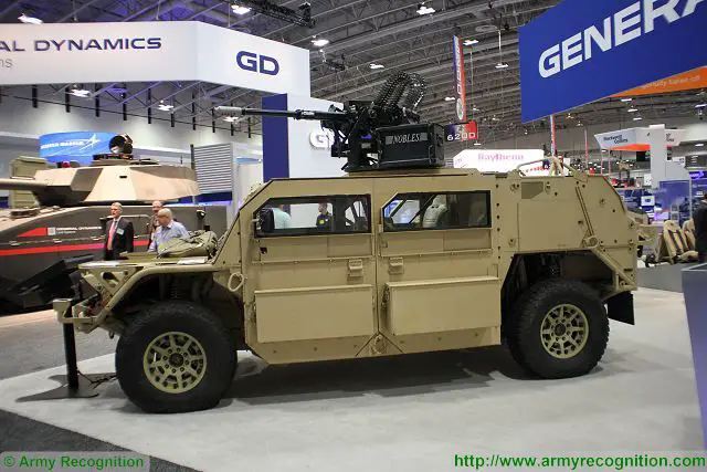 General Dynamics Ordnance and Tactical systems presents family of lightweight tactical vehicles including the Flyer 60, the Flyer 72 and Flyer 72 with armour kit at AUSA 2016, the Association of United States Army Exhibition and Conference in Washington D.C., United States. 