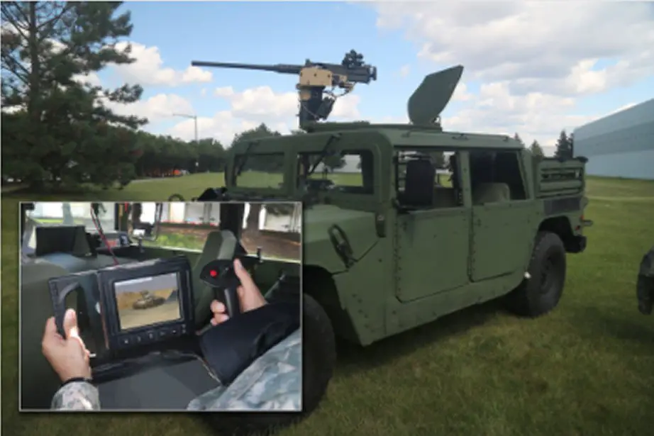 Control Solutions LLC showcases its Remote Fire Option RFO system at AUSA 2017 925 002