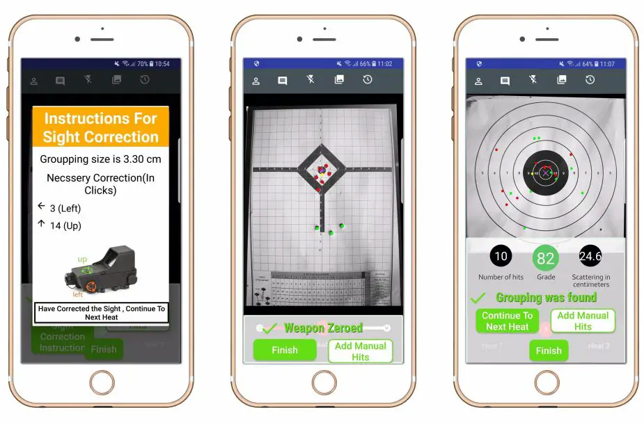 Double Shoot smartphone application for zeroing weapons AUSA 2018 US army defense exhibition 925 001