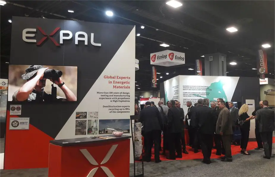 Expal USA to showcase latest development of military products AUSA 2018 US army defense exhibition 925 001