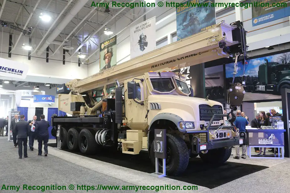 Mack Defense introduces Granite ATC 40T all terrain truck with crane for US Army 925 001