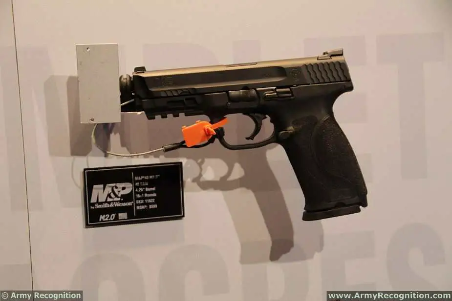 Smith and Wesson MandP M2 0 compact pistol unveiled at Shot Show 2018 925 001