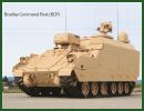 Bradley BCP Command Post tracked armoured vehicle data sheet specifications information description intelligence identification pictures photos images US Army United States American defence industry military technology
