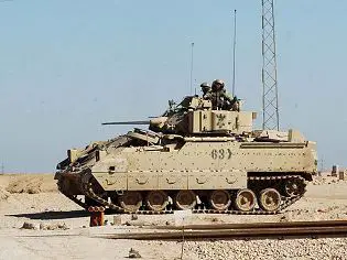 Bradley M2A2 armoured infantry fighting vehicle technical data sheet specifications information description intelligence identification pictures photos images video information US U.S. Army United States American defence industry military technology
