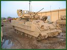 Bradley M2A3 IFV armoured infantry fighting vehicle technical data sheet specifications information description intelligence identification pictures photos images video information US U.S. Army United States American defence industry military technology