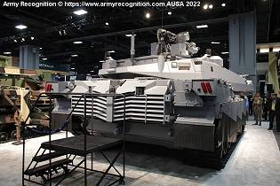 AbramsX MBT Main Battle Tank technology demonstrator GDLS United States rear view 001