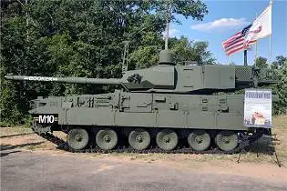 M10 Booker MPF Mobile Protective Firepower 105mm light tank United States left side view 001