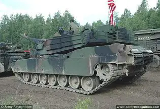 M1A1 Abrams main battle tank technical
