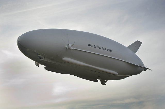 For more than 90 minutes, Aug. 7, the hybrid air vehicle known as the Long Endurance Multi-Intelligence Vehicle stayed afloat above Joint Base McGuire-Dix-Lakehurst, N.J. The Long Endurance Multi-Intelligence Vehicle, or LEMV, like a blimp, is capable of carrying multiple intelligence, surveillance and reconnaissance payloads for more than 21 days at altitudes greater than 22,000 feet.