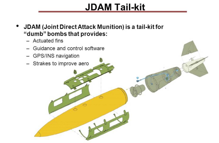 JDAM Joint Direct Attack Munition precision gps guided bomb details 925 002