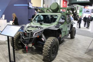 Tempest V2X mobile Counter-UAS air defense system United States