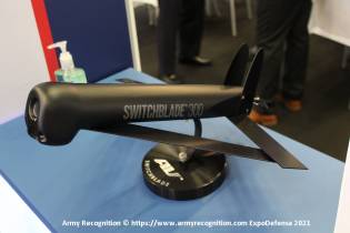 Switchblade 300 miniature loitering munition suicide drone United States left side view 001
