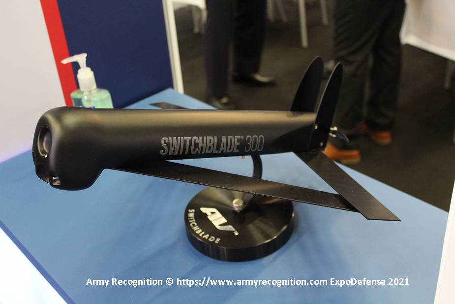 Switchblade 300 miniature loitering munition suicide drone data | US ...
