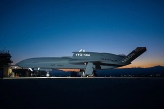 YFQ-48A Talon Blue autonomous collaborative combat aircraft Northrop Grumman United States specifications technical review data fact sheet pictures video
