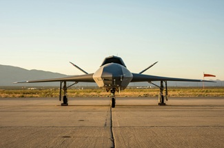 YFQ-48A Talon Blue autonomous collaborative combat aircraft Northrop Grumman United States specifications technical review data fact sheet pictures video