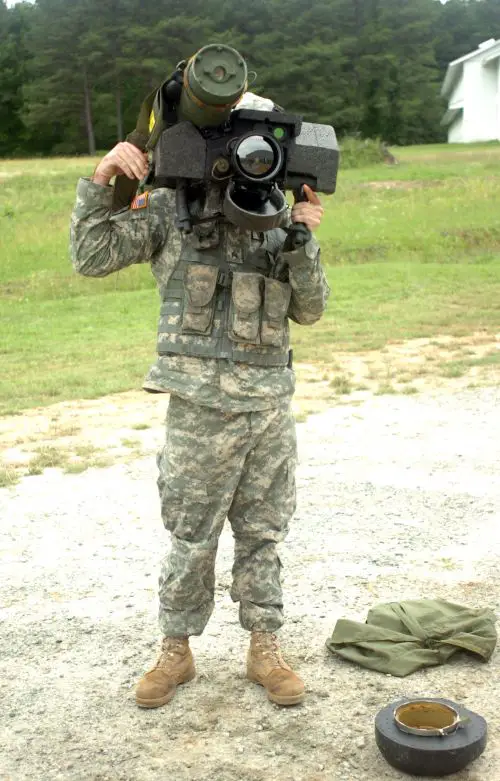 FGM148 Javelin infrared antitank guided missile technical data sheet