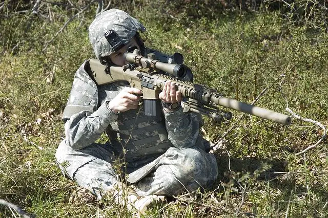 M110 Semi-Automatic Sniper System (SASS) delivers precision, rapid fire on targets and enables execution of operational missions not possible using the current weapon system.